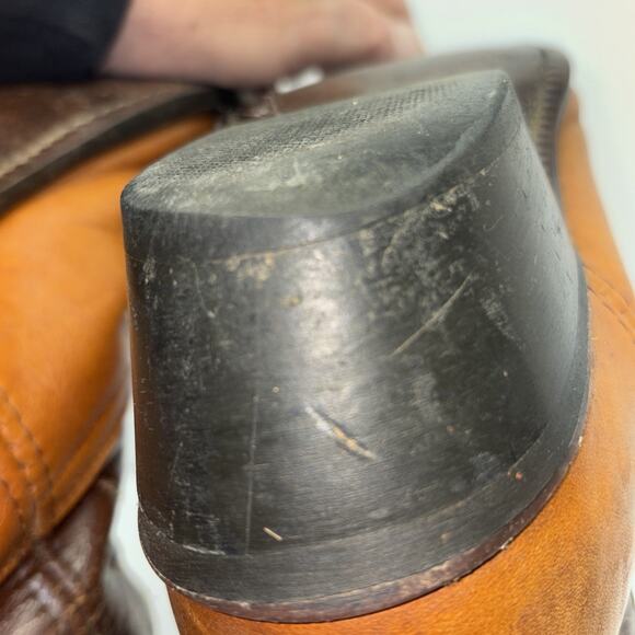 Acme Circle A cowboy boots SZ 10 1/2 D 4512 $$ main image 7
